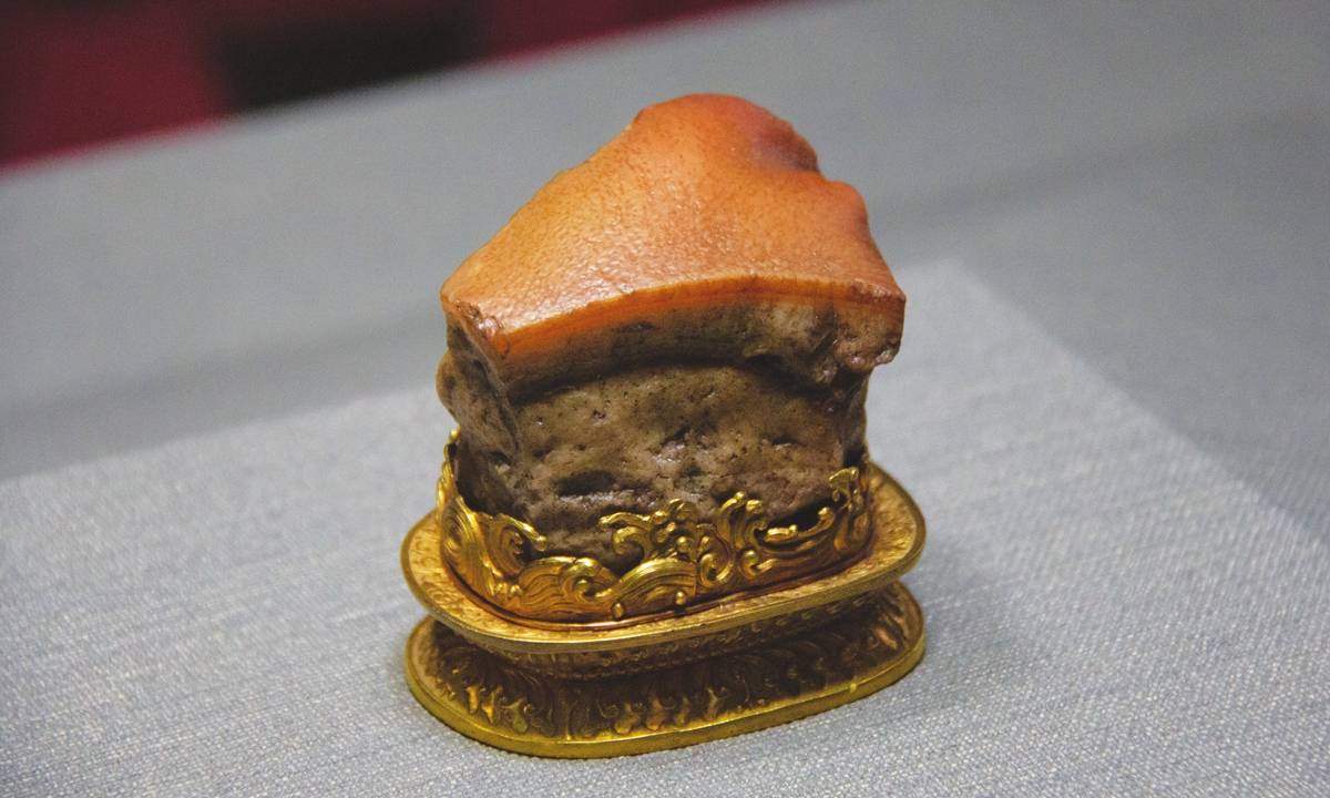 Taipei Palace Museum's Meat-Shaped Stone Photo: VCG