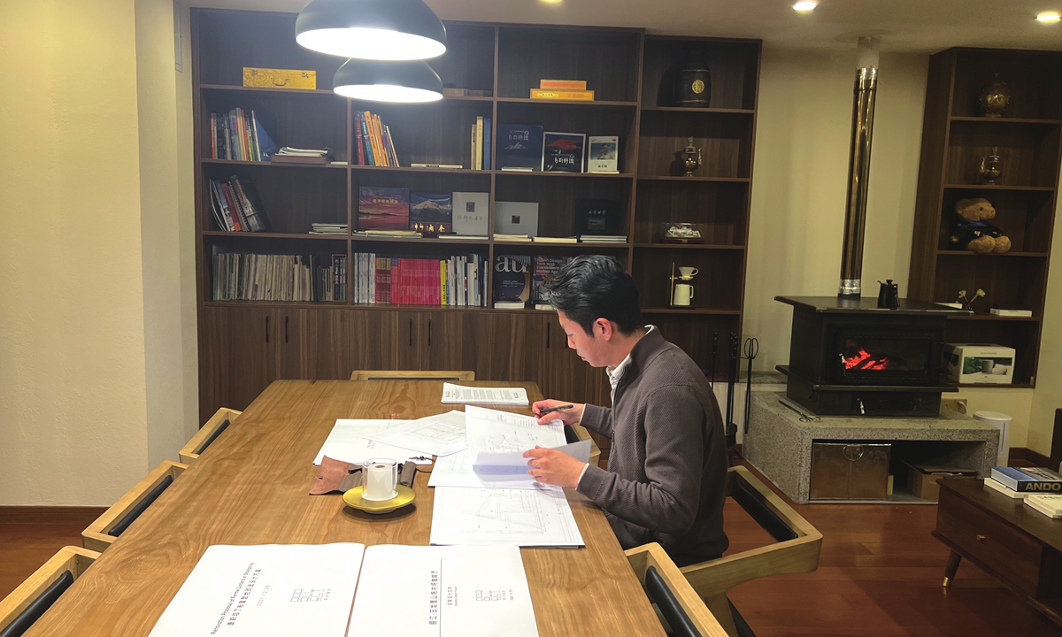 Ethnic Tibetan architect Tashi Phunstok Photo: Courtesy of Tashi Phunstok