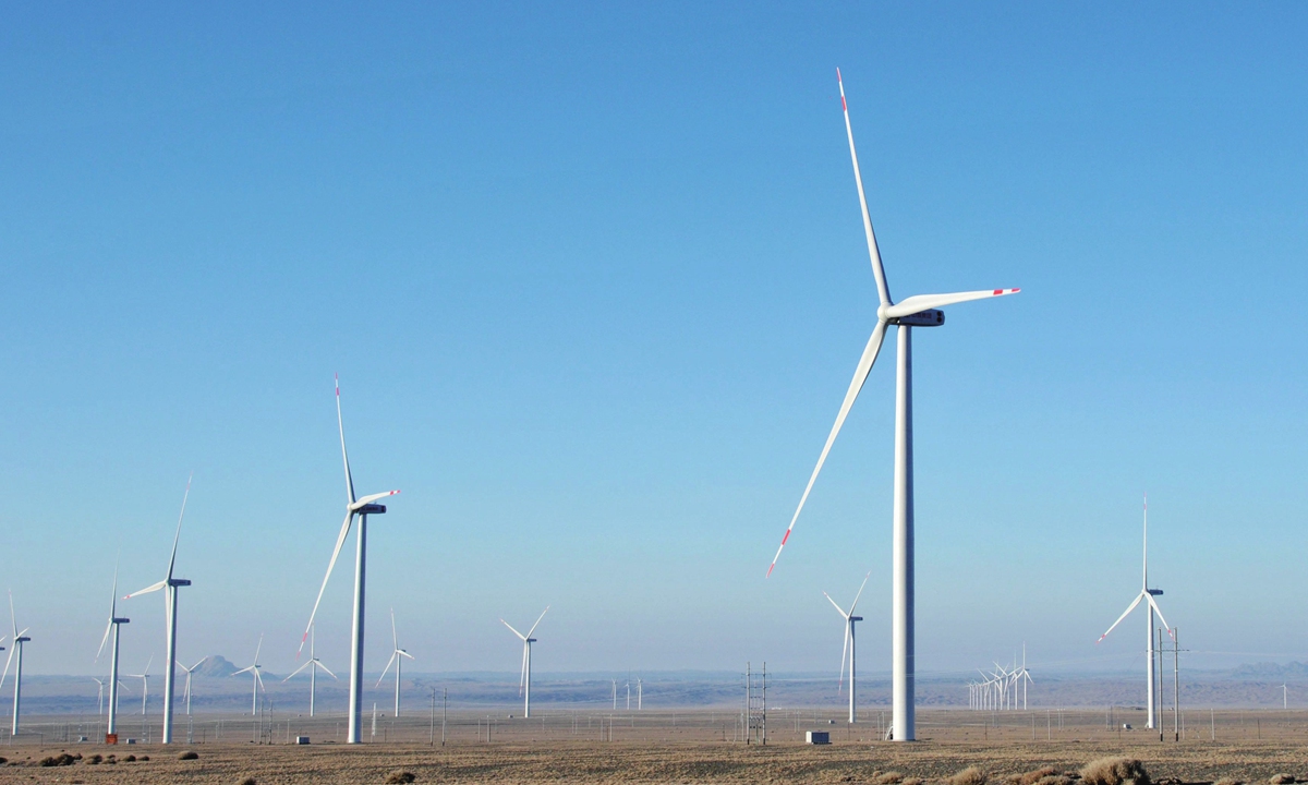 Wind turbines Photo: VCG