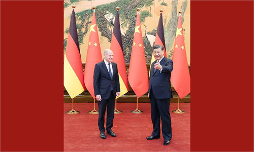 german chancellor visit to china