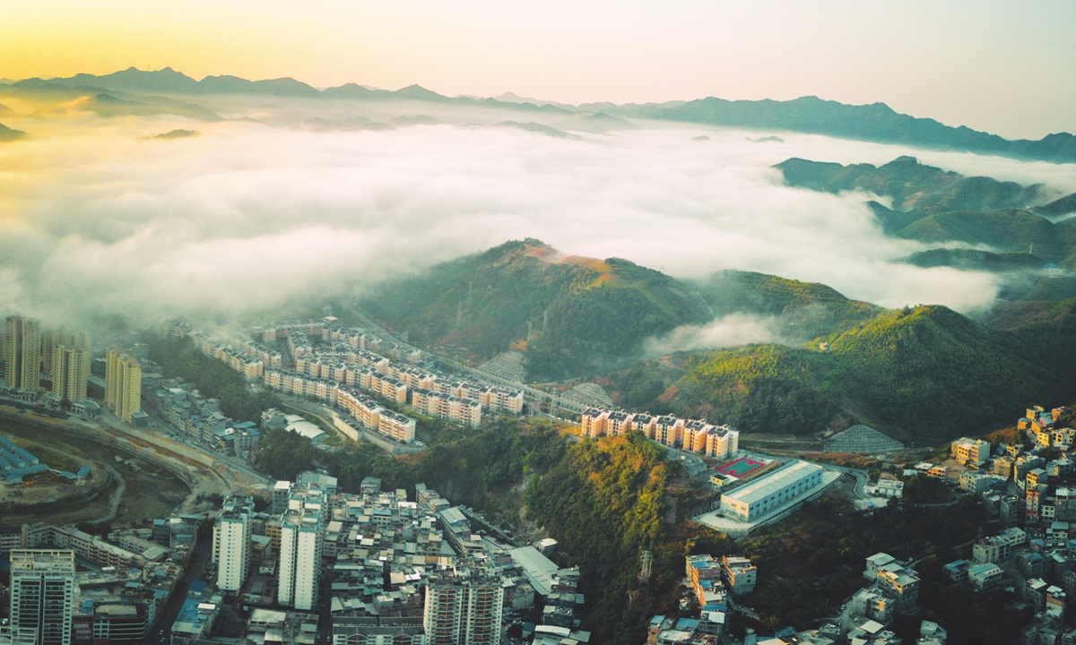 Wangmo county, Southwest China's Guizhou Province Photo: VCG