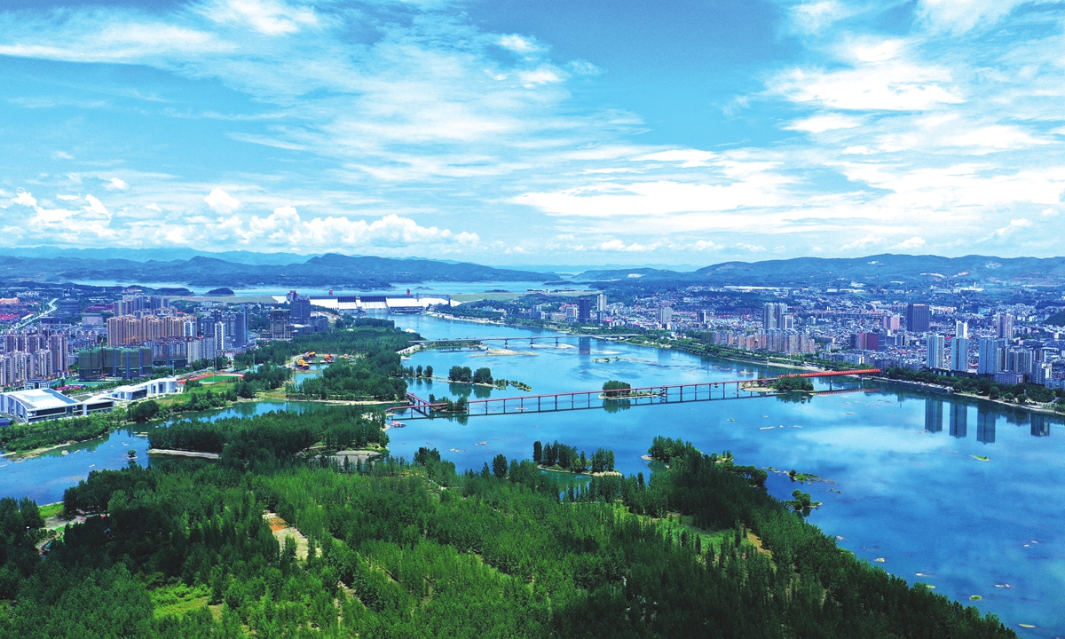 A view of wetland in Shiyan, Central China's Hubei Province Photo: VCG