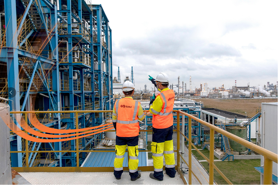 Photo: SUEZ operates one of Asia's largest hazardous waste treatment facilities in Shanghai.