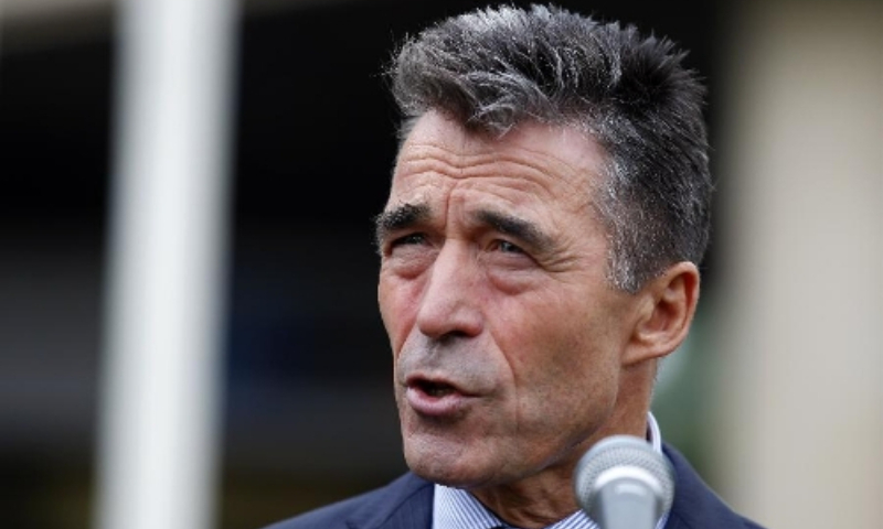 Anders Fogh Rasmussen. Photo: Xinhua