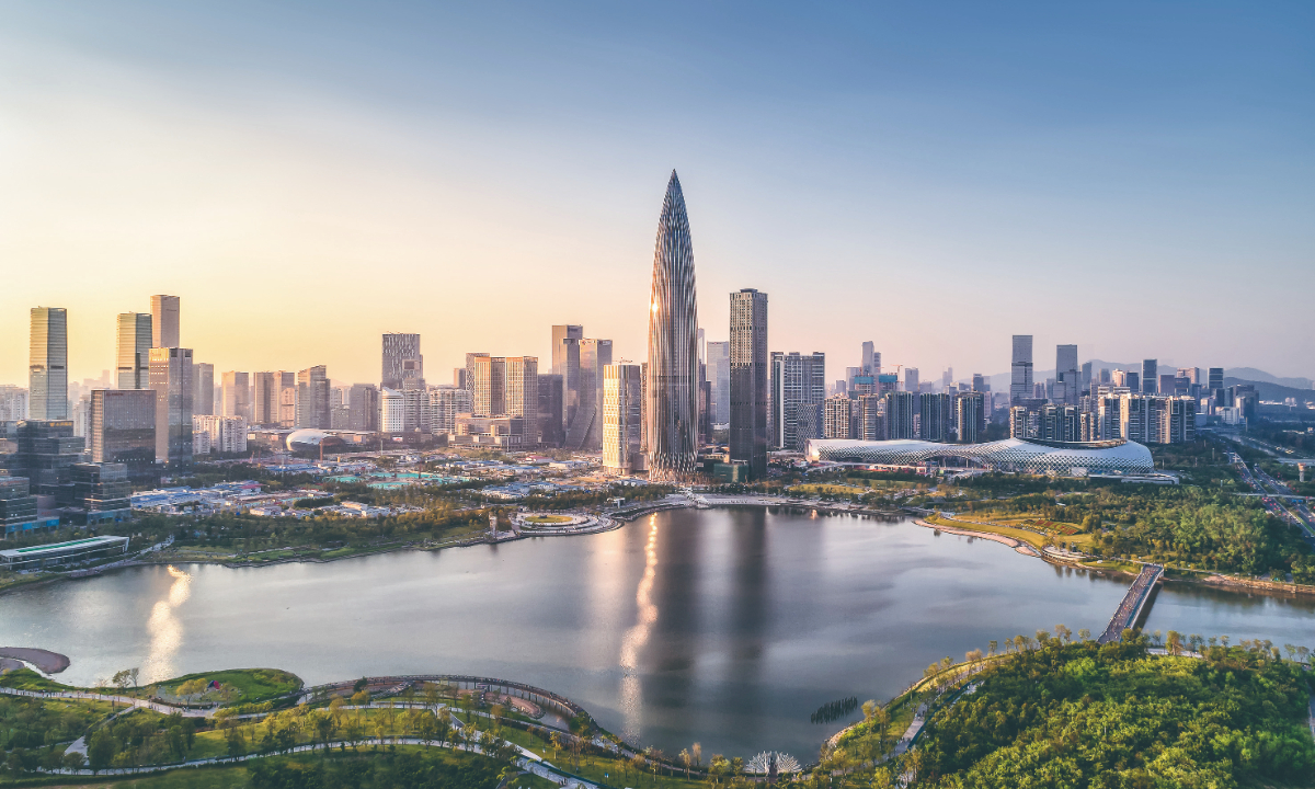 View of Shenzhen, South China’s Guangdong Province Photo: VCG