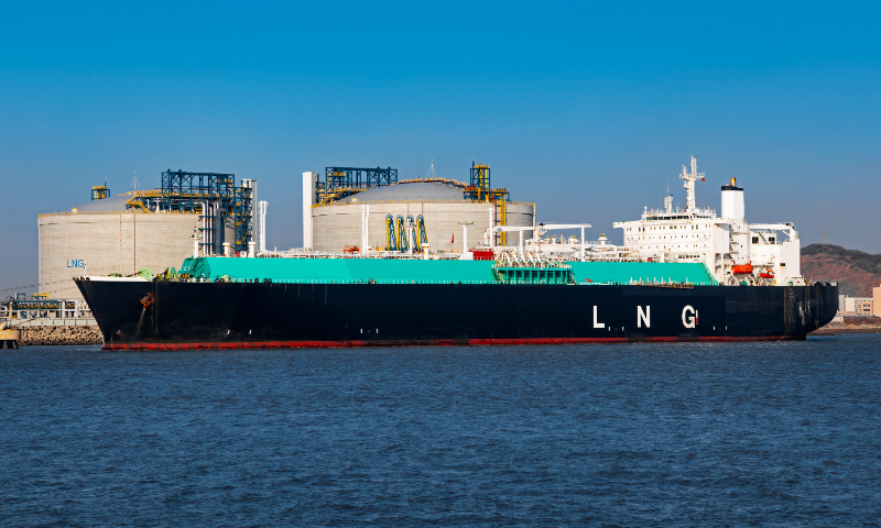An LNG carrier File photo: VCG