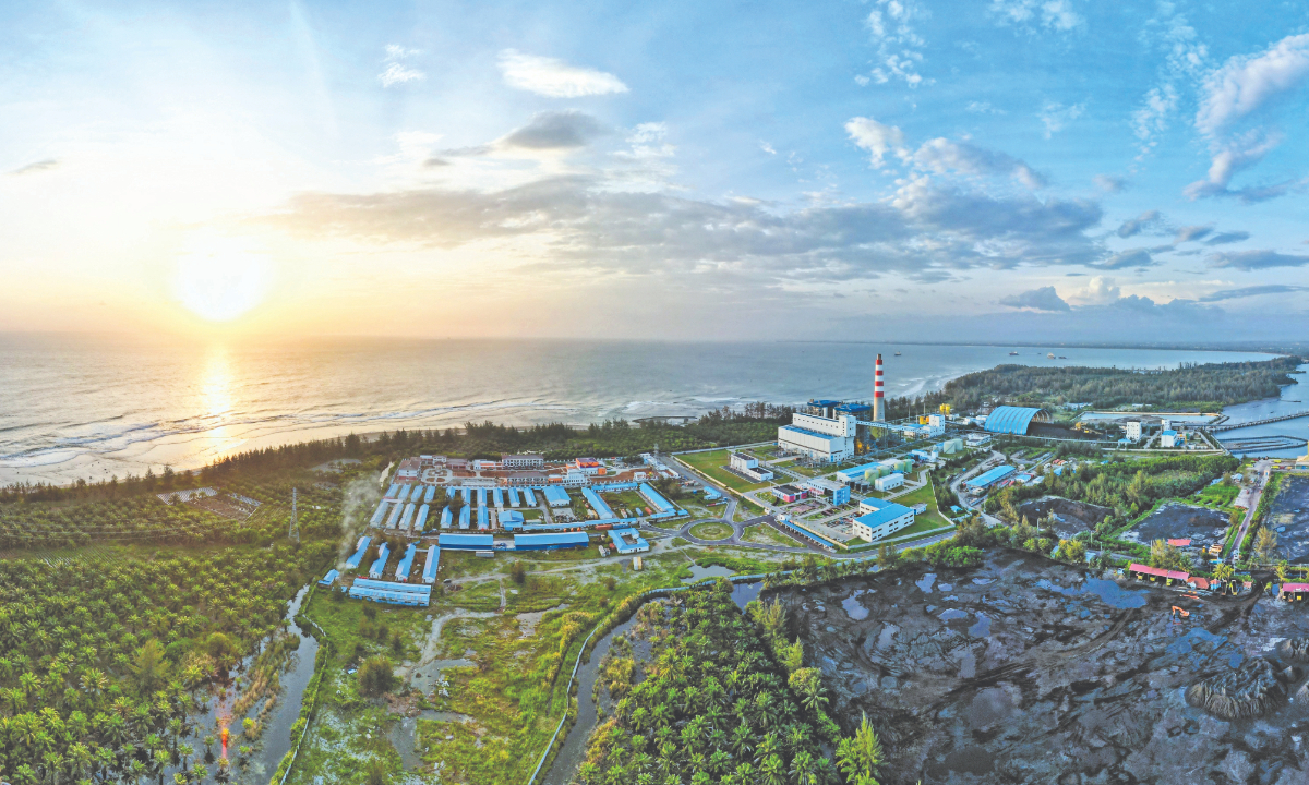 PowerChina participated Bengkulu 2X100MW thermal power station project in Indonesia Photo: Courtesy of PowerChina