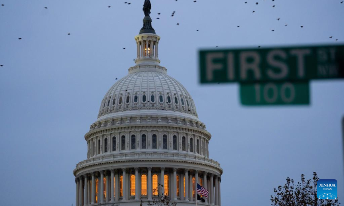 US Senate passes temporary funding bill to avert government shutdown, sends to Biden