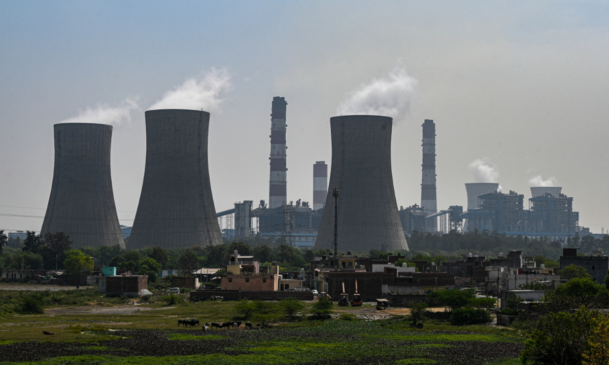 A general view of the National Thermal Power Corporation plant in Dadri, India File photo: AFP