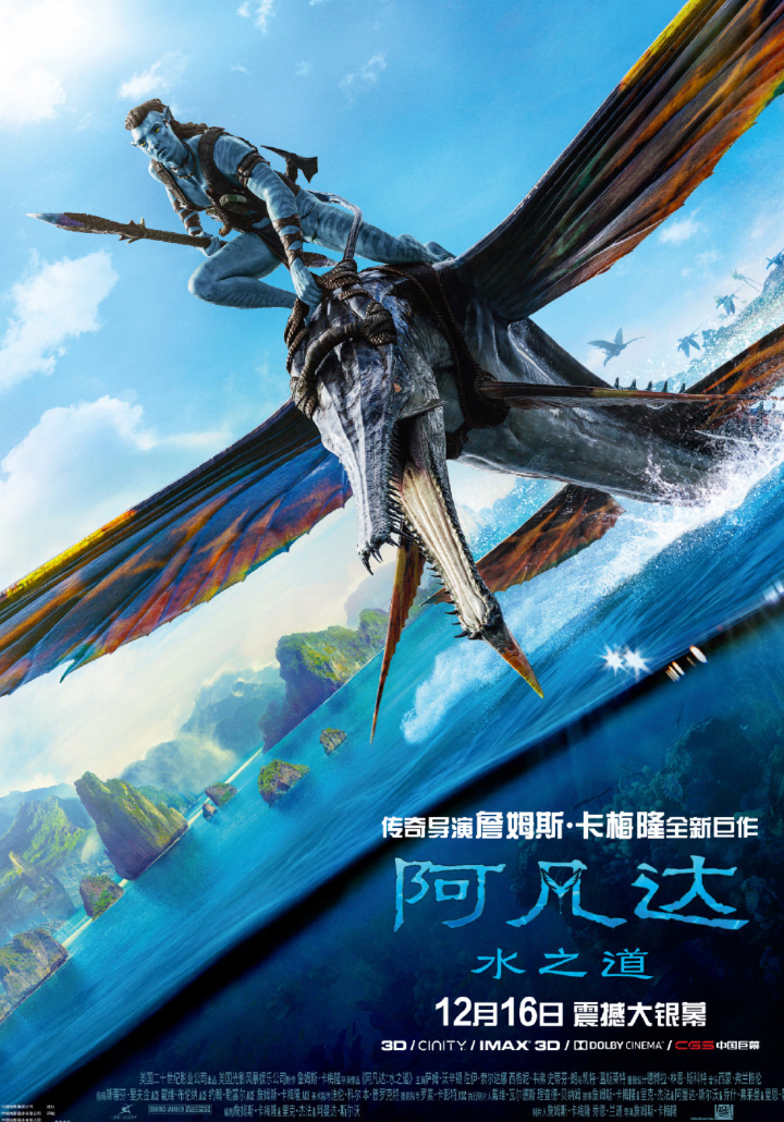 Poster of Avatar: The Way of Water Photo: Screenshot from website