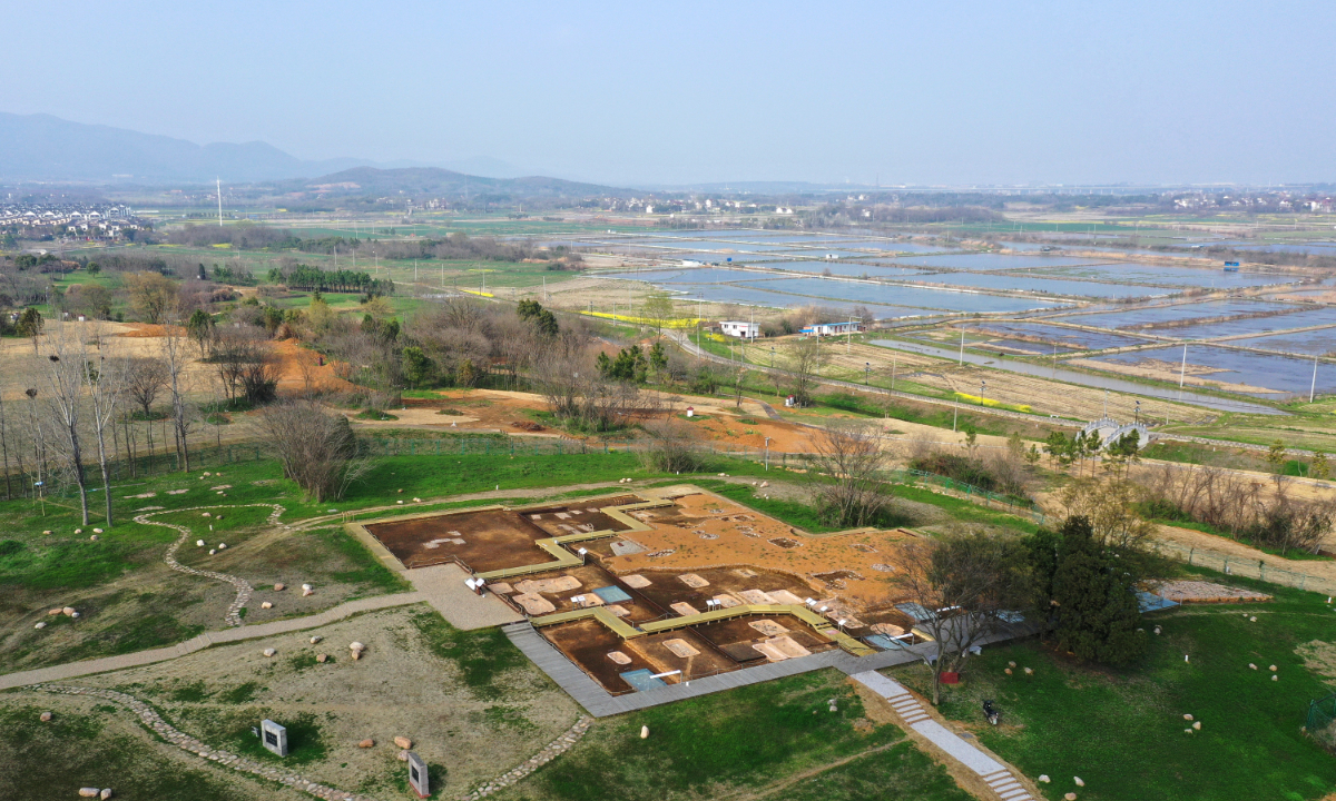 The Lingjiatan Ruins Photo: VCG