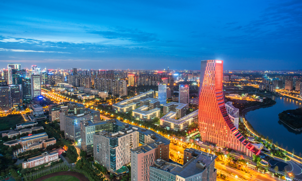 Chengdu Hi-tech Industrial Development Zone Photo: Courtesy of Department of the Party and the masses affairs of Chengdu Hi-tech Industrial Development Zone 