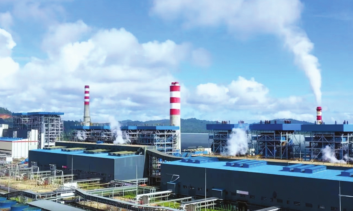 View of China-invested Virtue Dragon Nickel Industry Park at Southeast Sulawesi Province of Indonesia Photo: Virtue Dragon Nickel Industry Park Co
