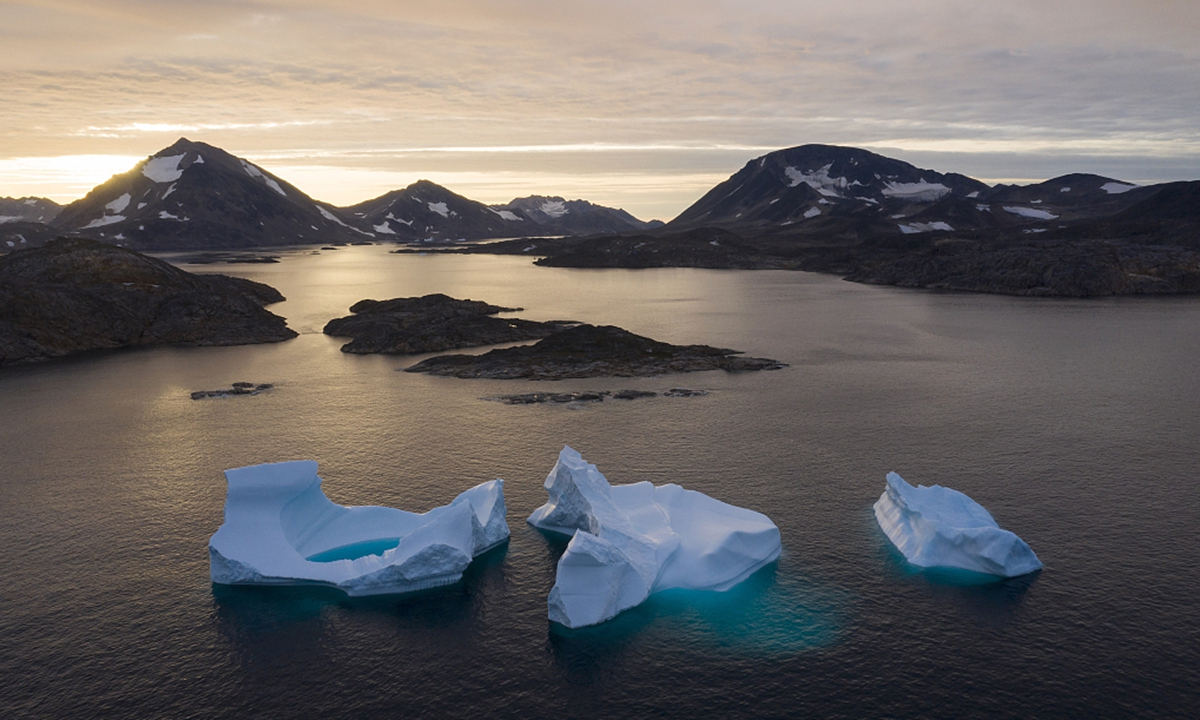 Greenland ice Photo: VCG