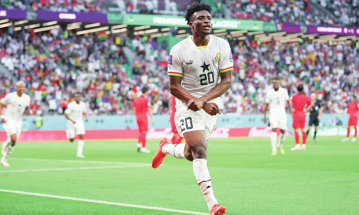 Ghana hold off South Korea Global Times