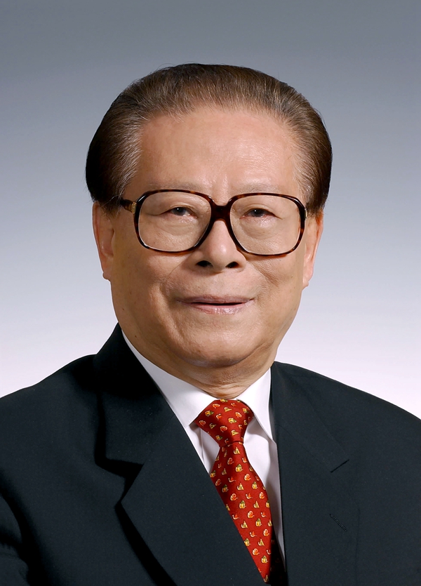 A file photo of Jiang Zemin. Jiang Zemin passed away due to leukemia and multiple organ failure in Shanghai at 12:13 p.m. on Nov. 30, 2022, at the age of 96. (Xinhua)