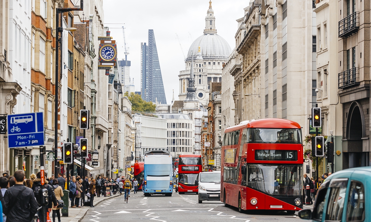 Street view of London, England Photo: VCG