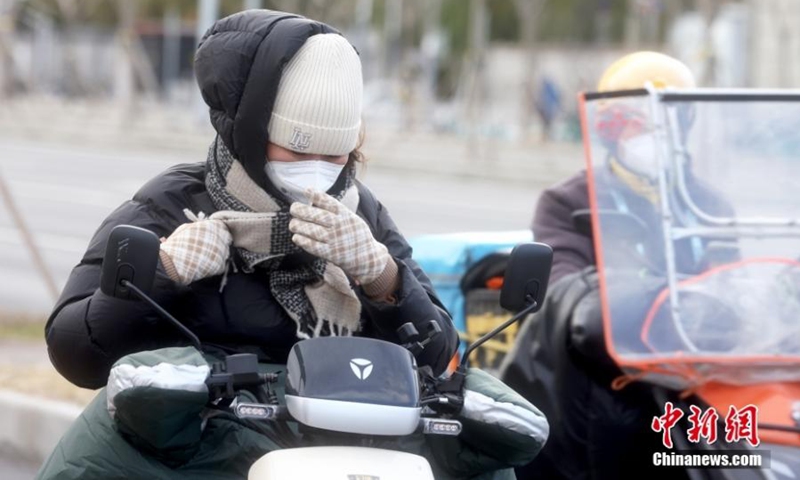 Cold waves sweep most part of China - Global Times