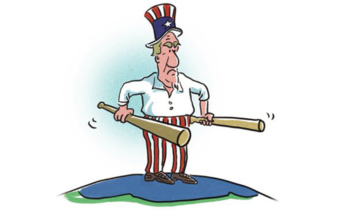 US hegemony Illustration: Liu Rui/GT