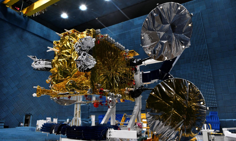 APSTAR-6E Communications Satellite Photo: Courtesy of China Academy of Space Technology