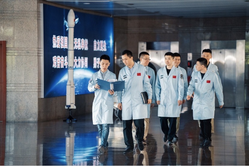 Фото: предоставлено Пекинским центром управления аэрокосмическими полетами.
