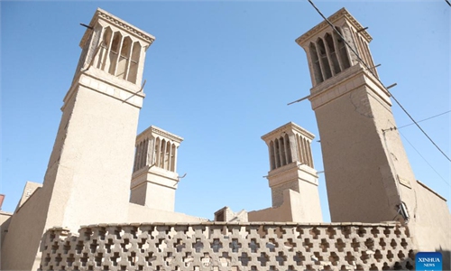 Wind catchers seen in Yazd, Iran - Global Times