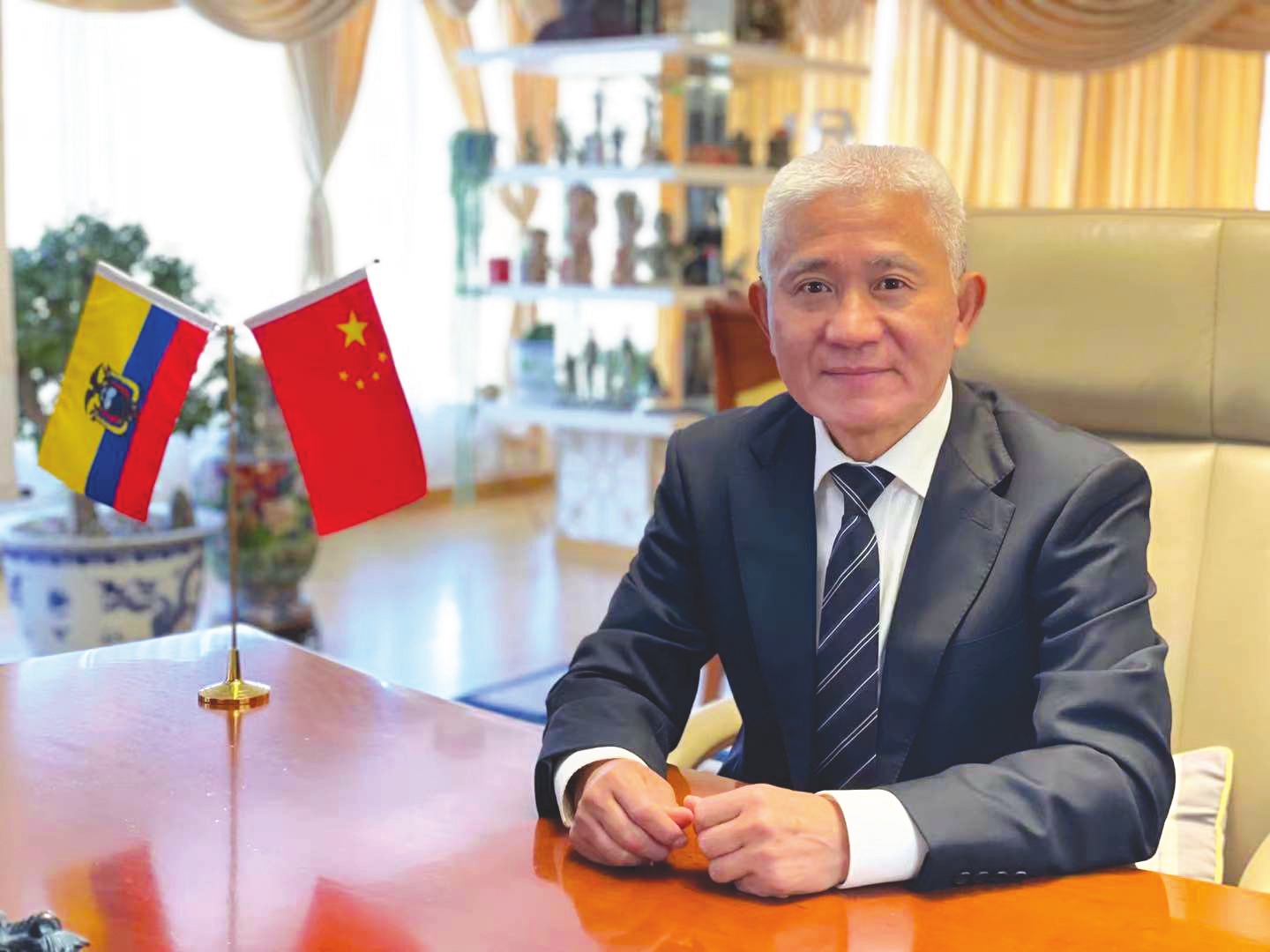 Chen Guoyou, Chinese Ambassador to Ecuador Photo: Courtesy of Chinese Embassy in Ecuador