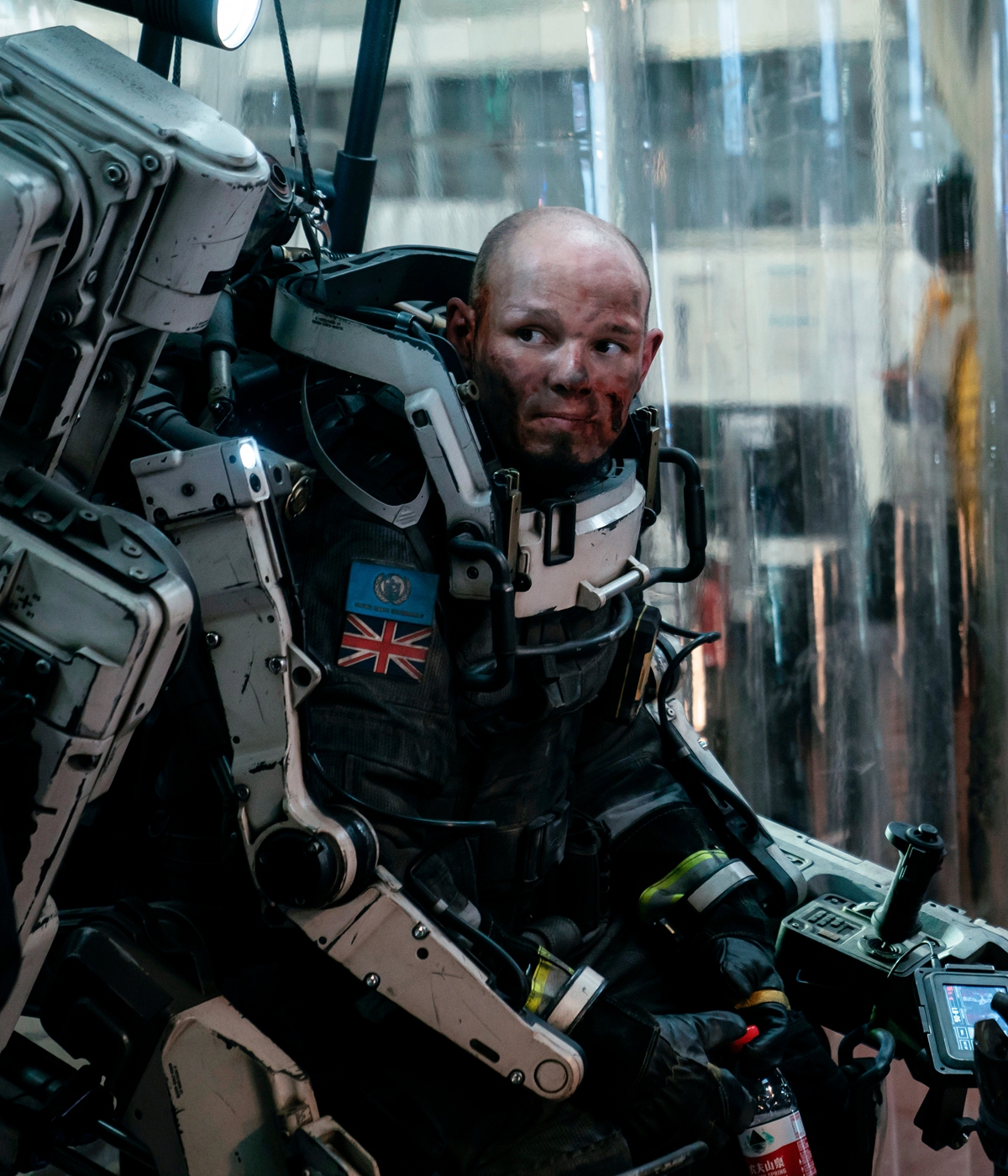 A foreign actor in <em>The Wandering Earth II</em> Photo: Courtesy of Maoyan