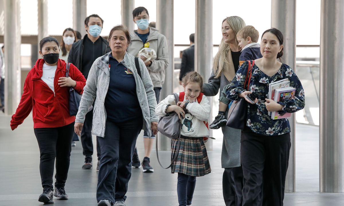 Ending mask mandate Global Times