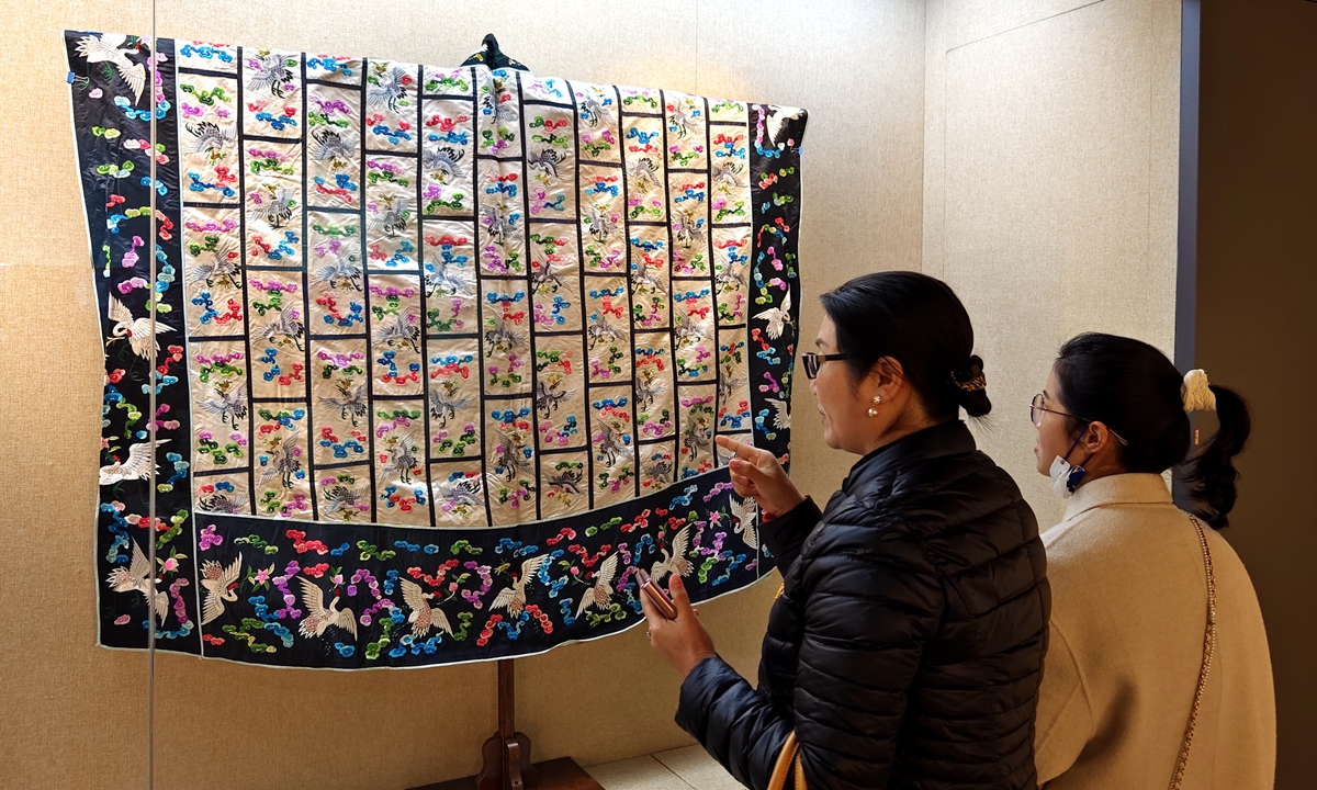 Tourists in Wuhan, Central China's Hubei Province, visit an exhibition themed 