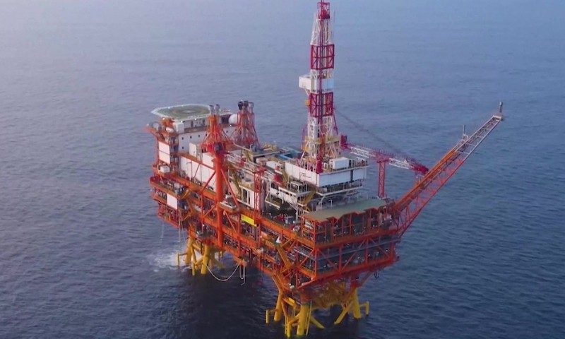 The Enping 15-1 platform of the China National Offshore Oil Corporation (CNOOC) Photo: VCG
