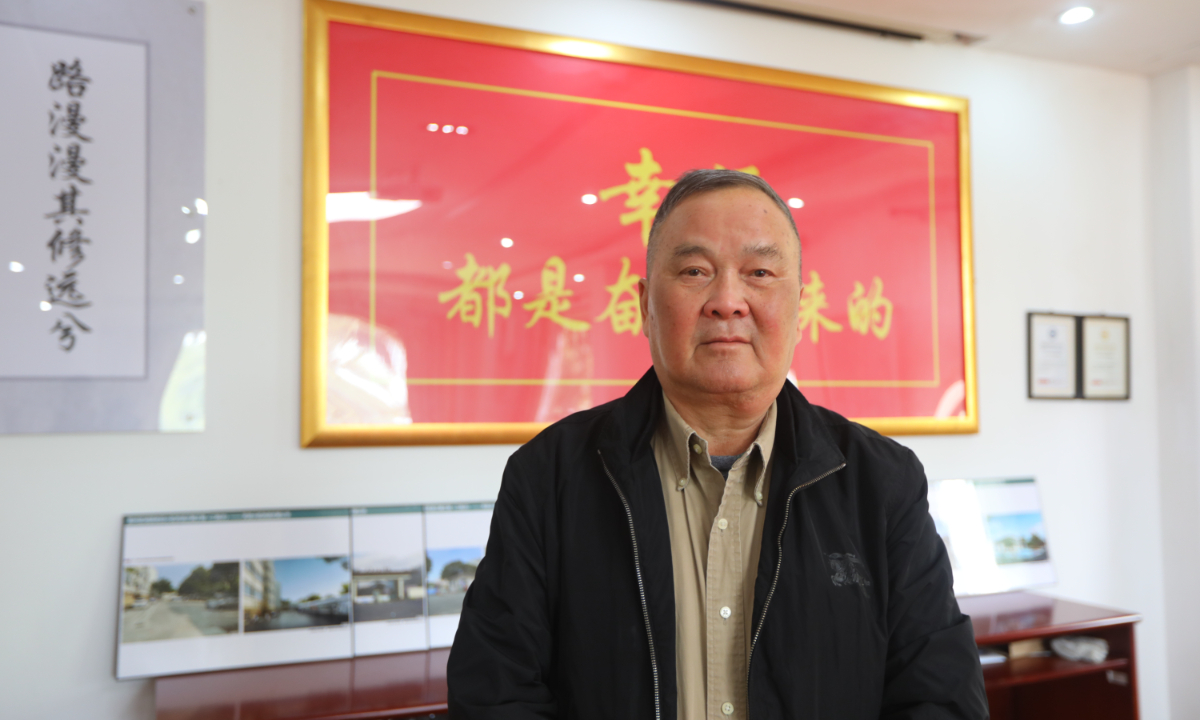 Wu Zumei, 77-year-old veteran Party secretary of Wandi village in Yinzhou district, in Ningbo city in East China’s Zhejiang Province Photo: Chen Xia/Global Times