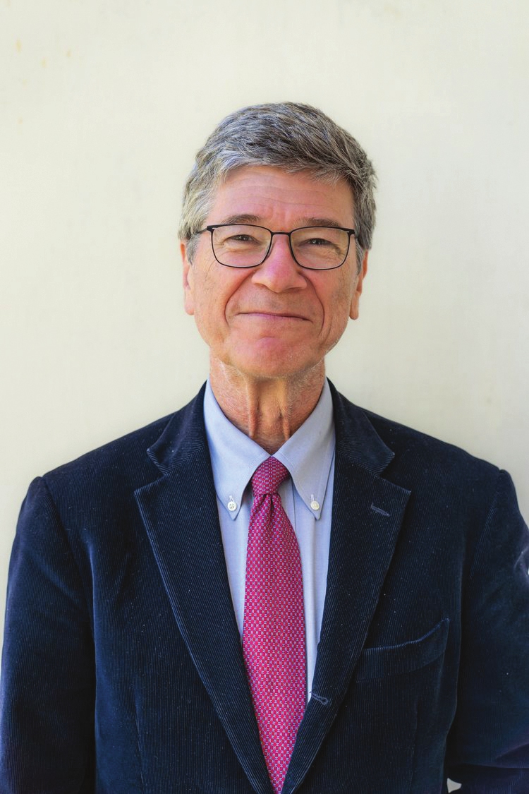 Jeffrey Sachs Photo: Courtesy of Jeffrey Sachs 