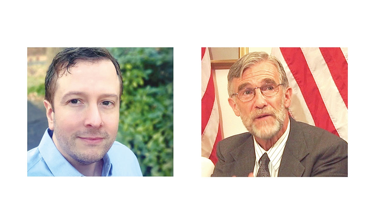 Photo: Aaron Good (left) and Ray McGovern (right) Photos: Courtesy of Good and McGovern