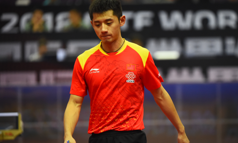 Zhang Jike Photo: VCG