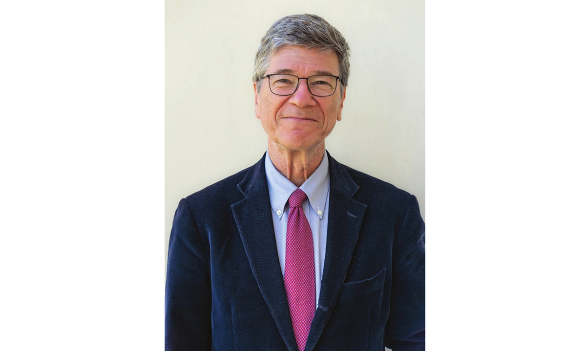 Jeffrey Sachs Photo: Courtesy of Sachs