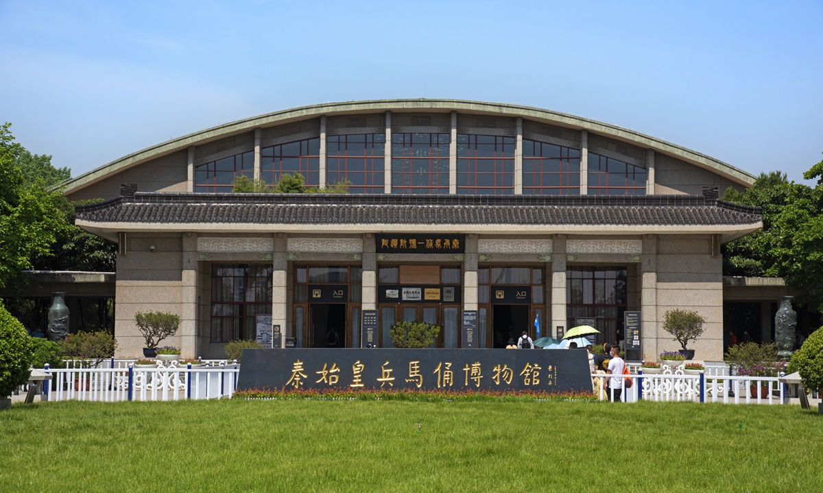The Emperor Qingshihuang's Mausoleum Site Museum in Xi'an, Shaanxi Province Photo: VCG