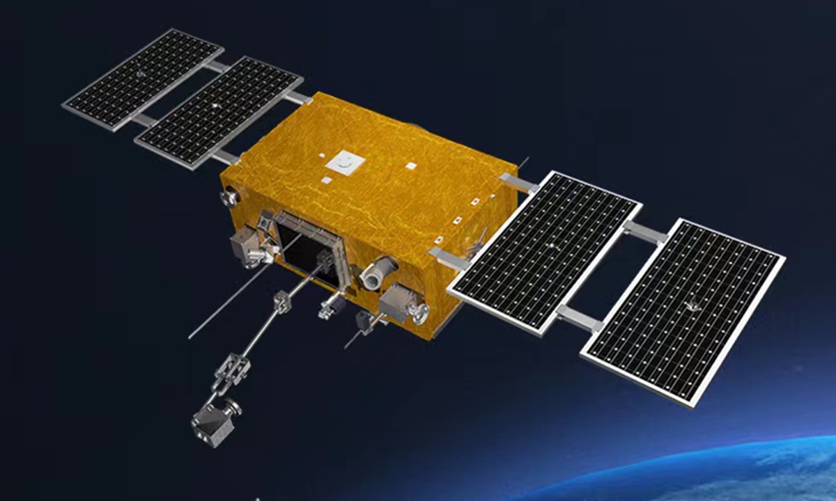 A satellite of Commsat Photo: Courtesy of Commsat