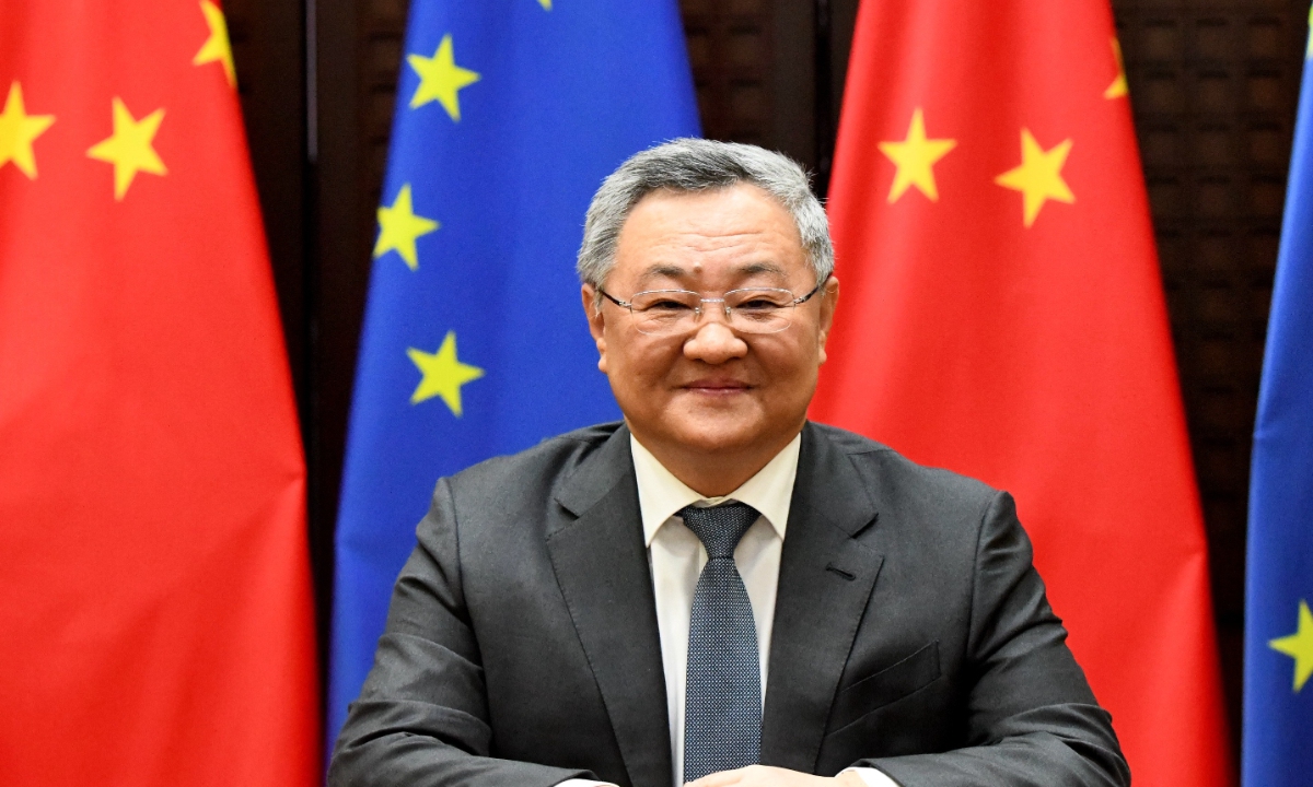 Ambassador Fu Cong, head of the Chinese Mission to the EU. Photo: Courtesy of Chinese Mission to the EU