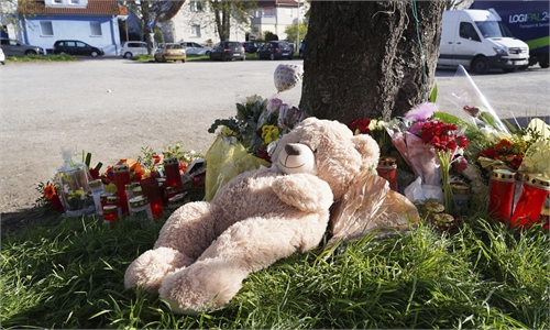 Memorial for victim Memorial for victim