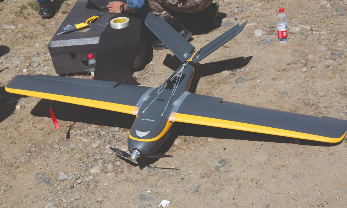 IFLY U0 drone used for emergency monitoring Photo: Engineering School of Tibet University