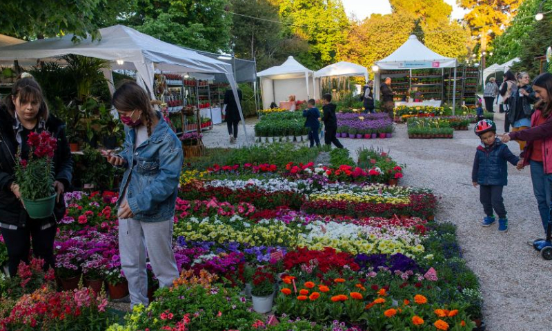 Floral show kicks off in Athens, Greece - Global Times