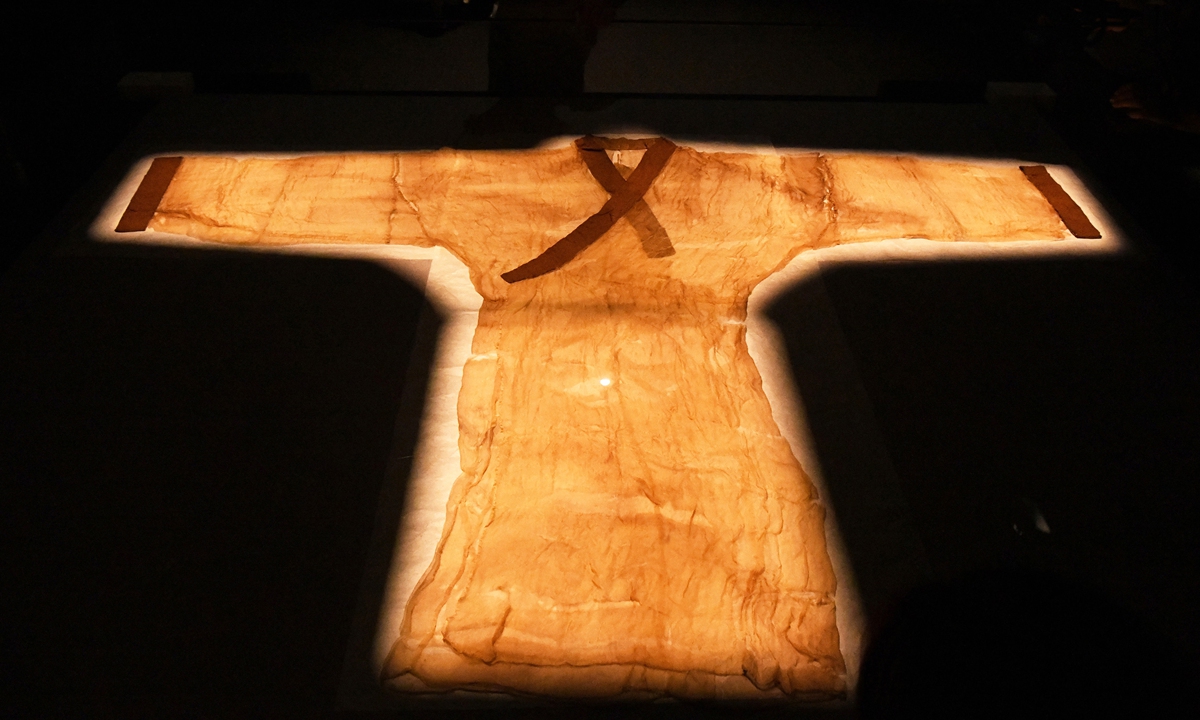 Susha Danyi at the Hunan Museum Photo: VCG