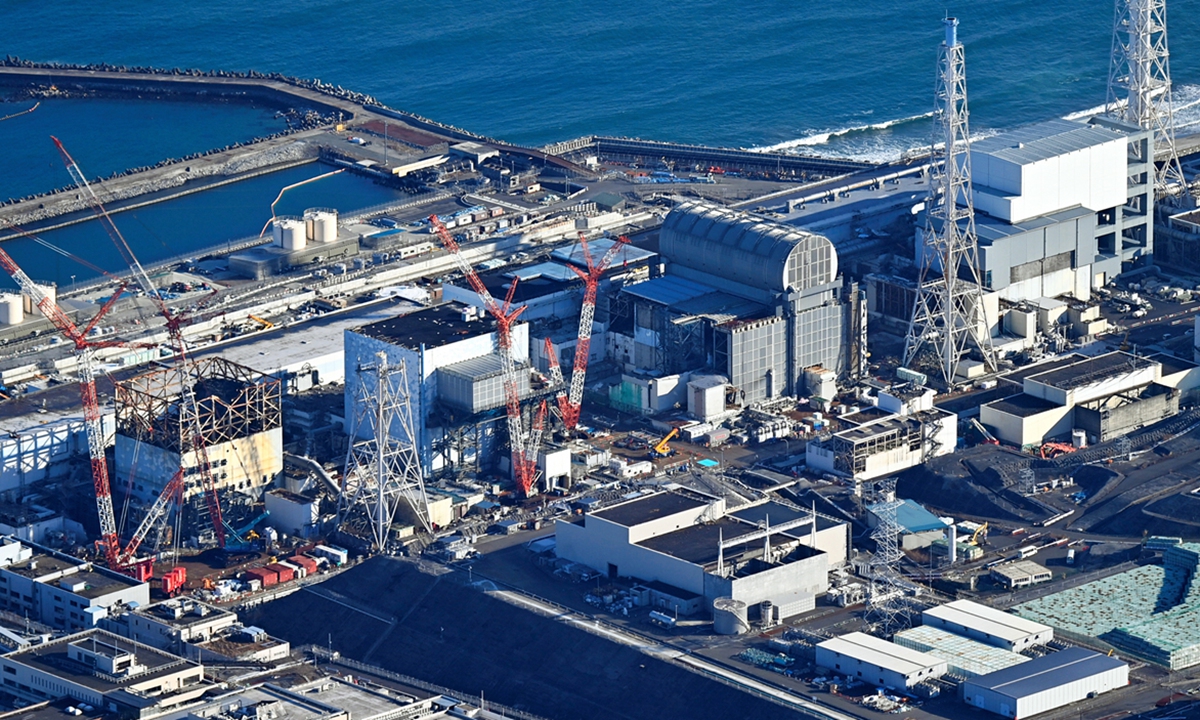 Damaged reactors are seen at TEPCO's Fukushima Daiichi Nuclear Power Plant on January 19, 2023 in Okuma, Fukushima. Phots: VCG
