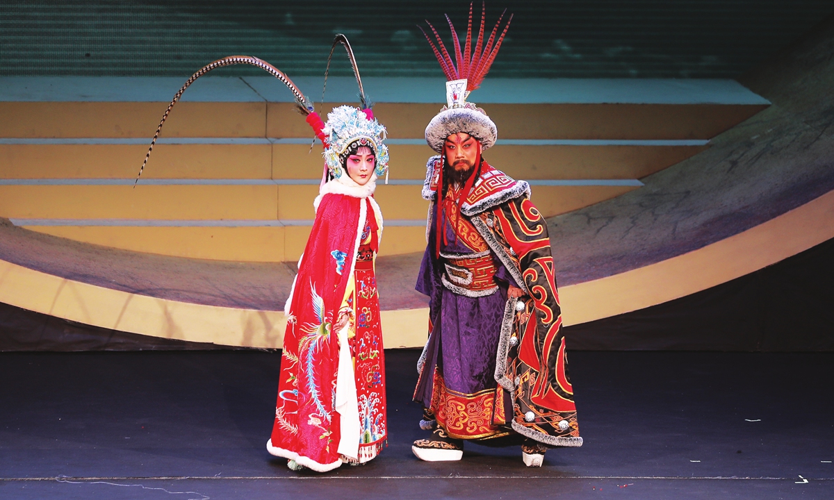 The Qinqiang Opera Journey of Zhaojun Photos: Courtesy of Yisu Theater
