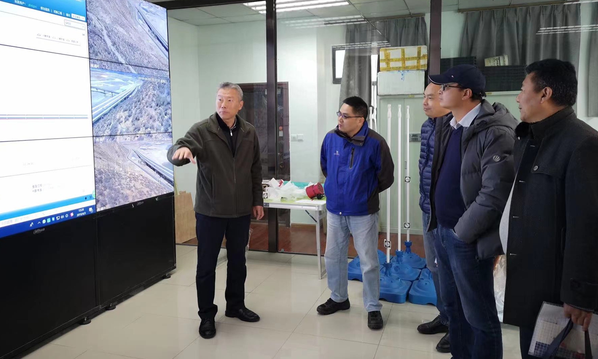 Photo: Li Junjie, founder of the Plateau Major Infrastructure and Environment Research Center of Tibet University