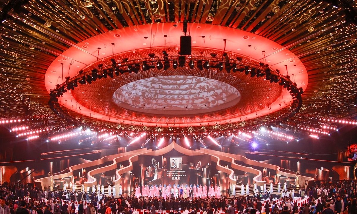 The opening ceremony of the 13th Beijing International Film Festival Photo: Courtesy of BJIFF