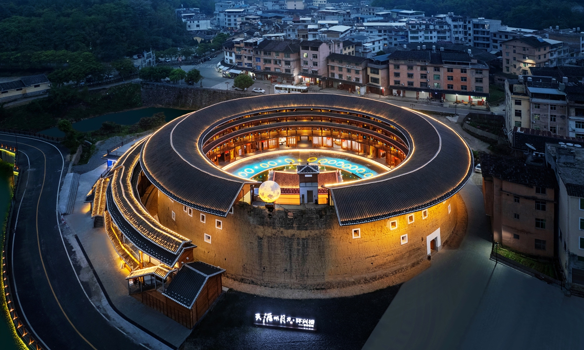 The Huanxing Tulou after renovation Photo: Courtesy of Luo Honghua