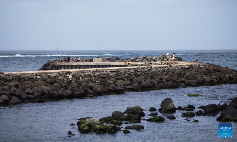 This photo taken on May 14, 2023 shows a seaside view in Dakar, Senega(Photo: Xinhua)