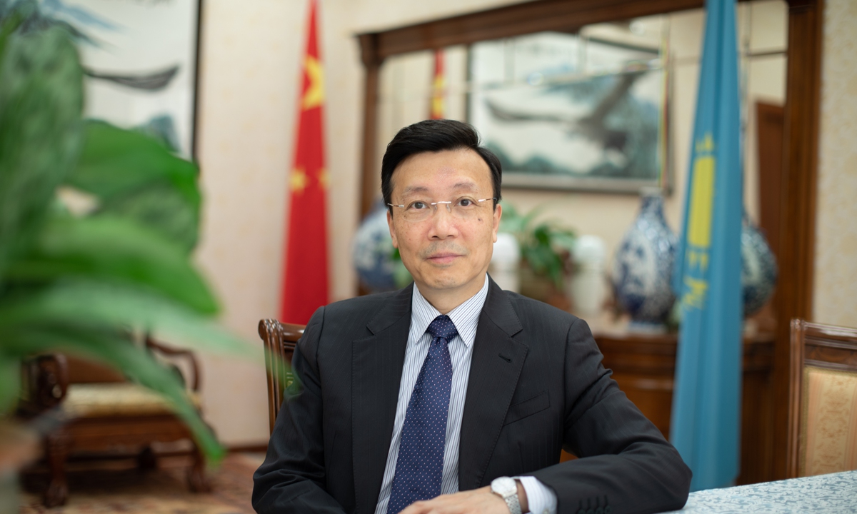 Chinese Ambassador to Kazakhstan Zhang Xiao Photo: Courtesy of the Chinese Embassy in Kazakhstan 